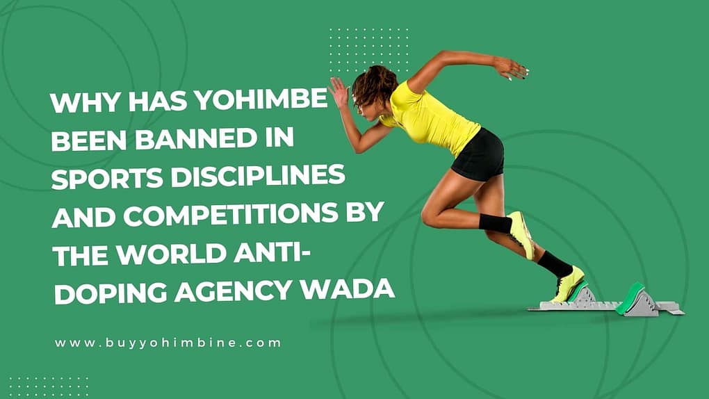 why has Yohimbe been banned in sports disciplines and competitions by the World Anti-Doping Agency WADA